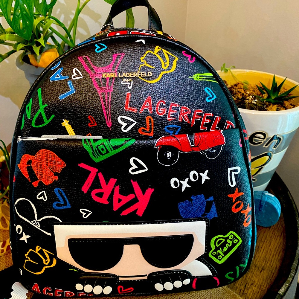 Karl Lagerfeld mini Backpack NWT - Picture 1 of 9